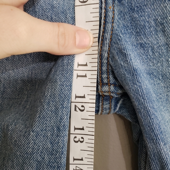 Abercrombie & Fitch 90s Straight Ultra High Rise Jeans Womens Size 4S / 27 - Picture 8 of 11